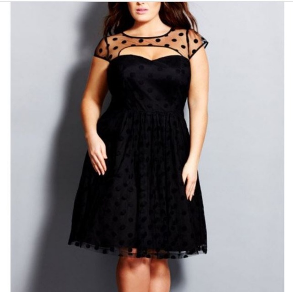 City Chic Black Formal Party Dress - Picture 2 of 6